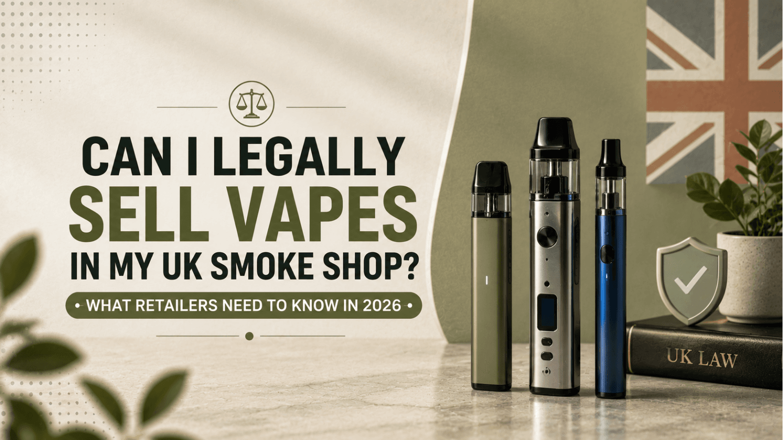 Can I Legally Sell Vapes in My UK Smoke Shop? What Retailers Need to Know in 2026 | Namasteji