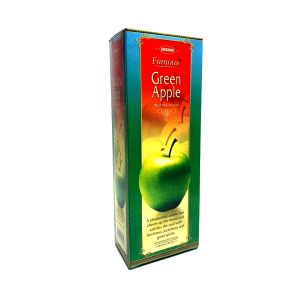 Green Apple_Krishan Incense sticks @ namasteji.co.uk