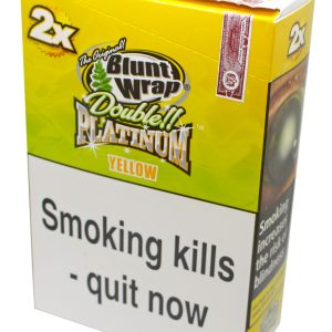 Platinum Blunt Wraps Yellow @ namasteji.co.uk