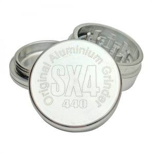 SX4 Aluminum 44mm Herb Tobacco Grinder @ namasteji.co.uk