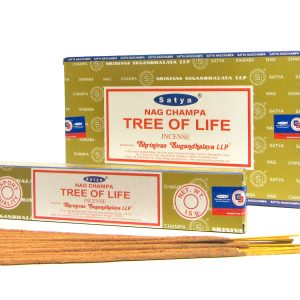 Satya Tree Of Life Incense Stick 15g @ namastejiuk Ltd