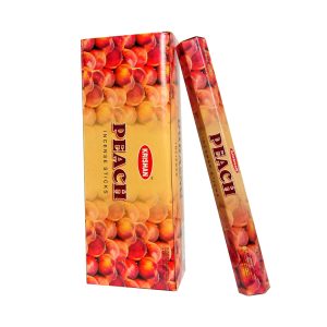 Peach Incense Sticks @ namasteji.co.uk