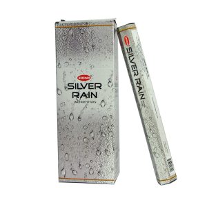 Silver Rain Incense Sticks @ namasteji.co.uk