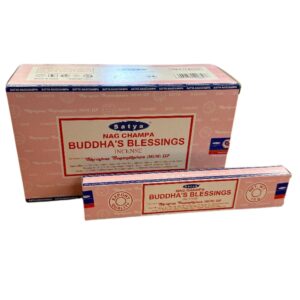 Satya Buddha Blessing Incense Sticks Nadg Champa Full Box 180gmnamasteji.co.uk